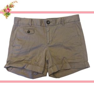 ❤️ Banana Republic Beige Cotton Casual Shorts 2